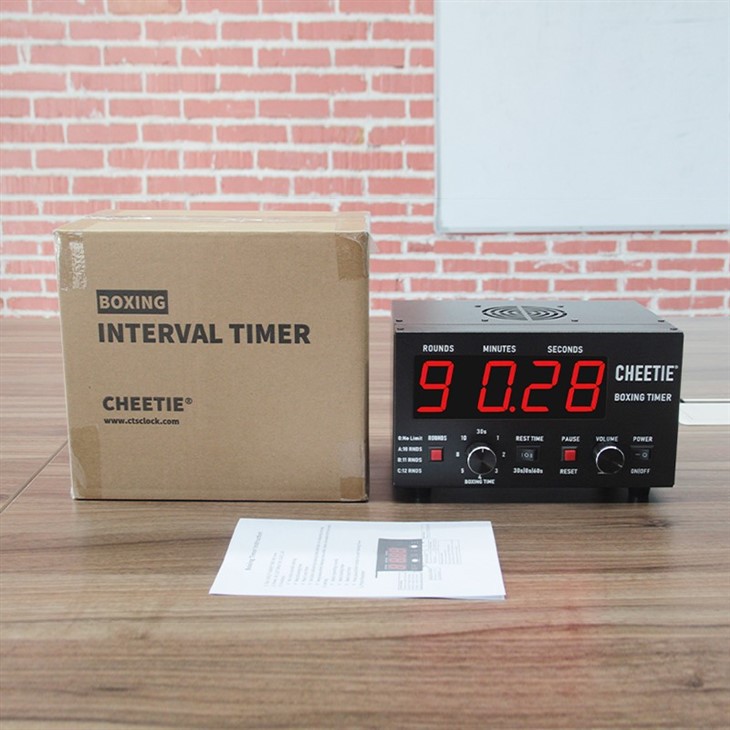 boxing timer with loud buzzer
