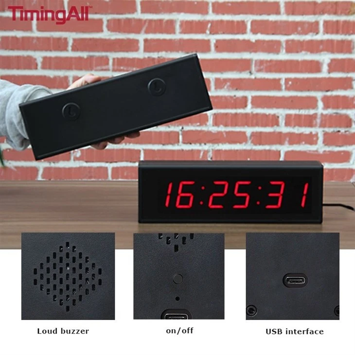 Indoor climbing timer